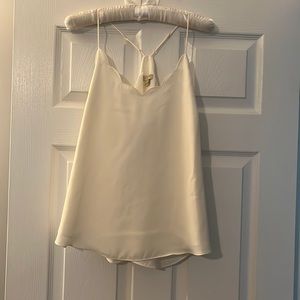 J Crew scalloped tank top